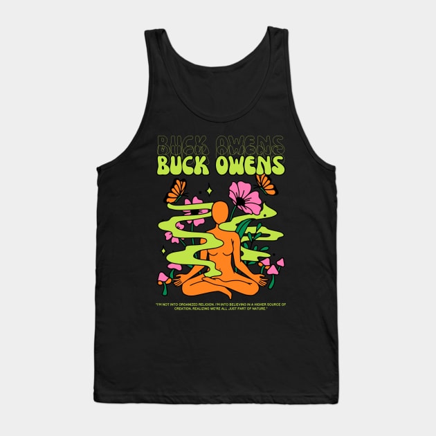 Buck Owens // Yoga Tank Top by Mamamiyah